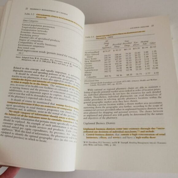 1989 Pharmacy Management in Canada, Community Based Practice Pharmacist Guide - Picture 6 of 9